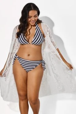 White Sexy Waves Embroidery Cover Up -Maraluxe Swimwear Shop b cscu004 1