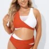 Red & White Wrap Fashion Bikini Set For Lady -Maraluxe Swimwear Shop b debk015001 1