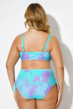 Tie Dye Sexy Underwire Bikini Set For Women 7 Tie Dye Sexy Underwire Bikini Set For Women -Maraluxe Swimwear Shop b debk047002 2