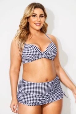 Lattice V-neck Push Up Classic Bikini Set -Maraluxe Swimwear Shop b debk062002 4