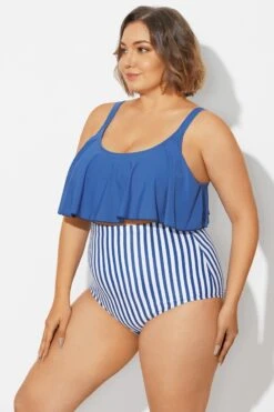 Navy Sexy Scoop Adjustable Straps Bikini Top 13 Navy Sexy Scoop Adjustable Straps Bikini Top -Maraluxe Swimwear Shop b debk063012 6