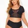 Black Sexy Women Mesh Crop Bikini Top -Maraluxe Swimwear Shop b debk068001 1