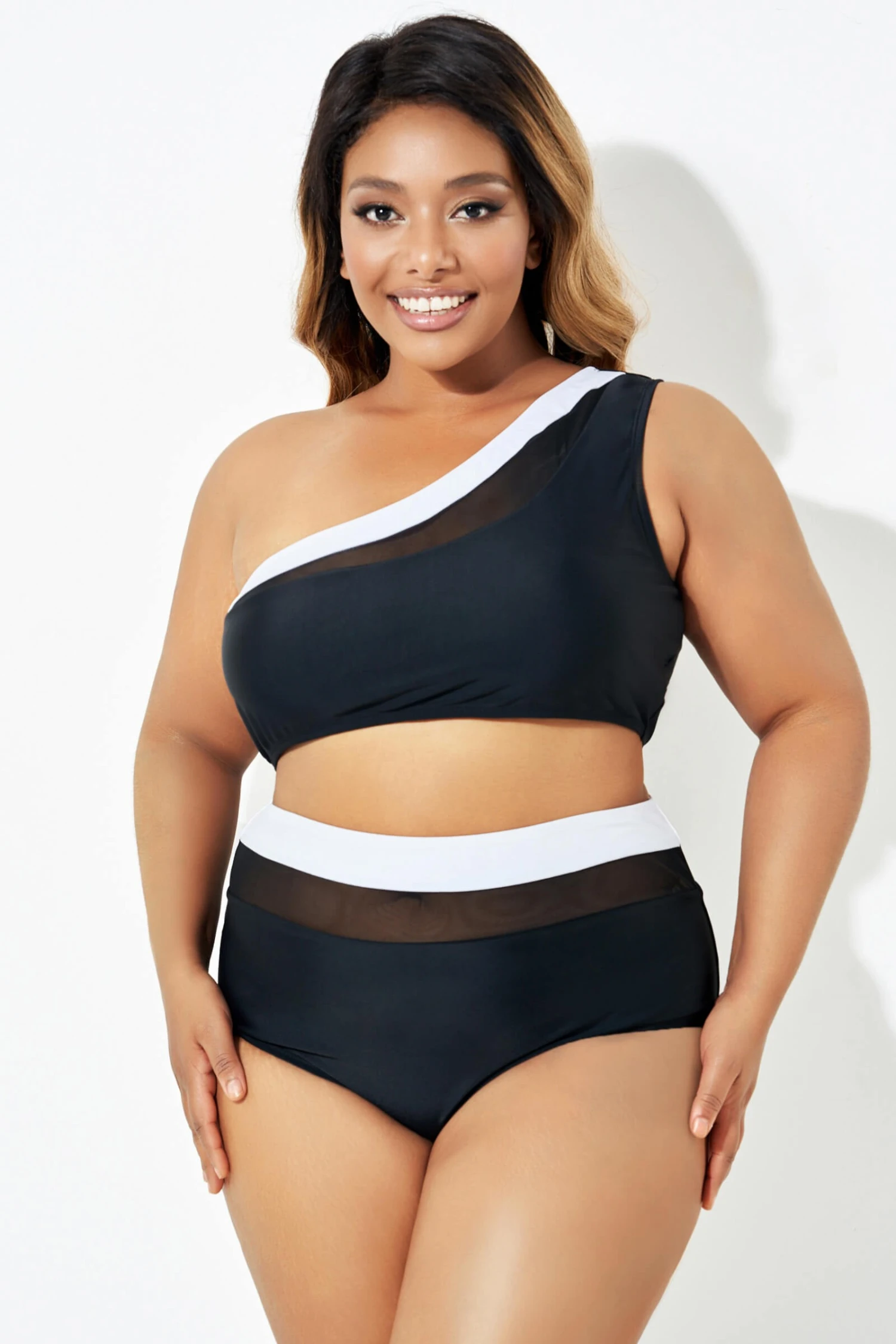 Trendy One Shoulder Bikini Top For Lady 3 Trendy One Shoulder Bikini Top For Lady