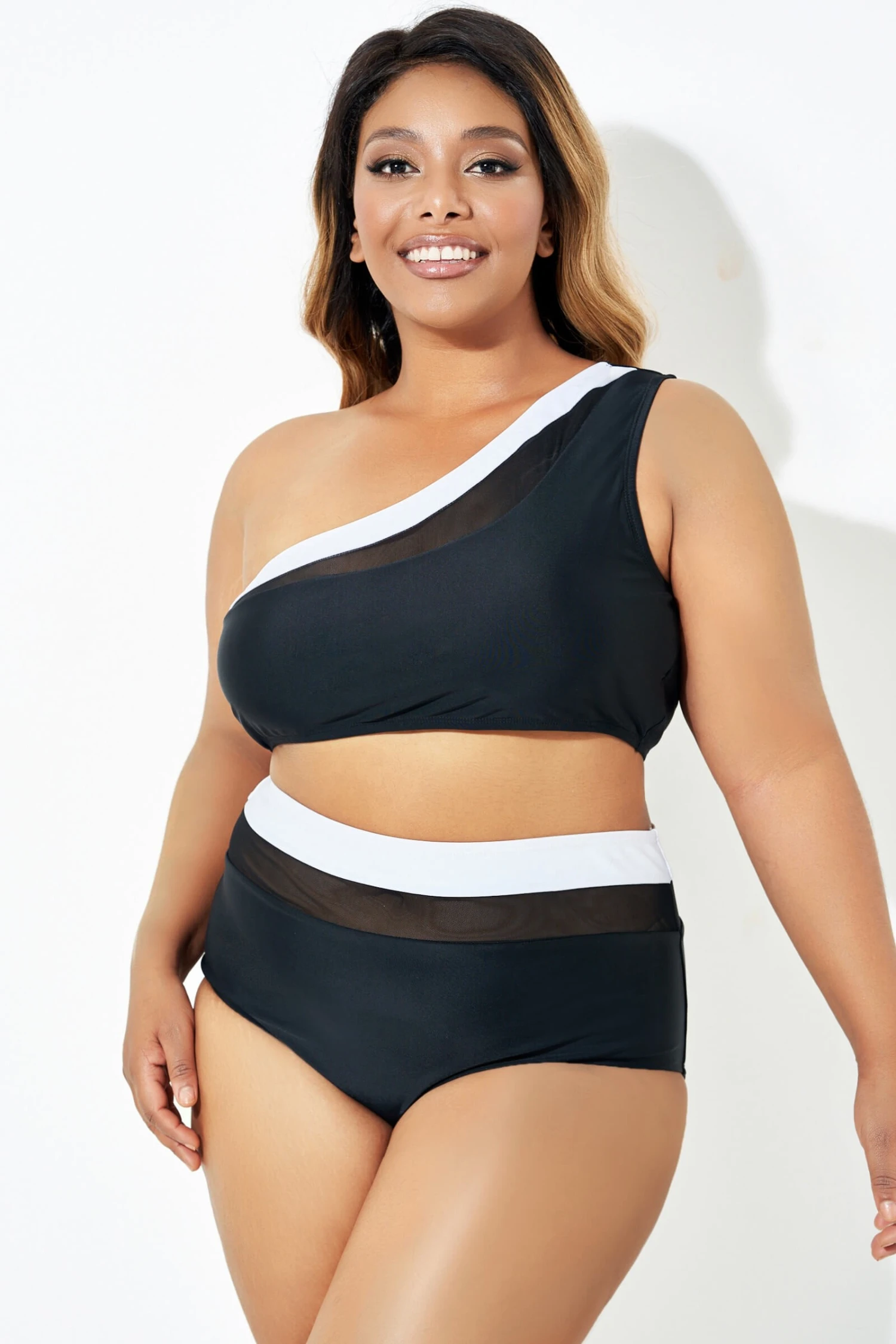 Trendy One Shoulder Bikini Top For Lady 7 Trendy One Shoulder Bikini Top For Lady - Image 5