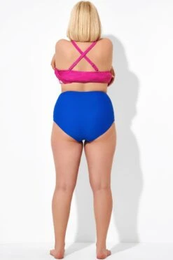 Blue Full Coverage Women Beach Bottom -Maraluxe Swimwear Shop b debt002017 3