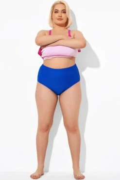 Blue Full Coverage Women Beach Bottom -Maraluxe Swimwear Shop b debt002017 4