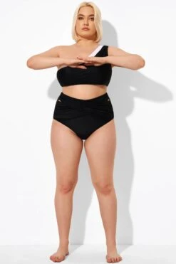 Black Bandage Sexy Women Beach Brief -Maraluxe Swimwear Shop b debt029001 4