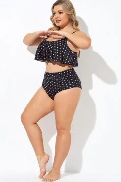 Star Pattern Swim Bikini Bottom -Maraluxe Swimwear Shop b debt040009 4