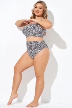 Leopard Print Tie Front Swim Shorts Bottoms 8 Leopard Print Tie Front Swim Shorts Bottoms -Maraluxe Swimwear Shop b debt049003 3