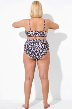 Leopard Mesh High Waisted Swim Bottoms -Maraluxe Swimwear Shop b debt051001 3