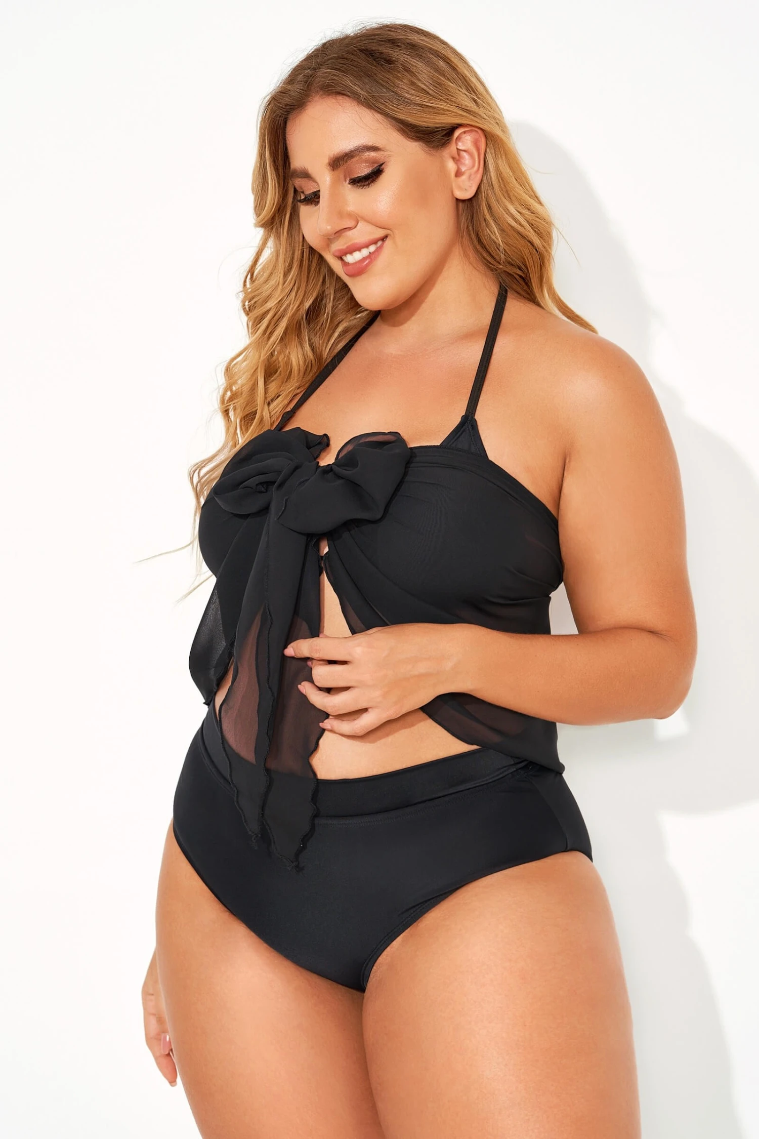 Black Women Short Sarongs Beach Wrap 6 Black Women Short Sarongs Beach Wrap - Image 4