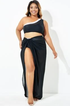 Full Length Mesh Tie Sarong Cover Up -Maraluxe Swimwear Shop b decu027 3