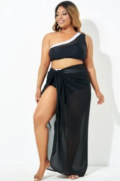 Full Length Mesh Tie Sarong Cover Up -Maraluxe Swimwear Shop b decu027 4