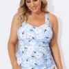 Floral Printed Sexy Sarong Front One Piece Swimsuit -Maraluxe Swimwear Shop b deop065012 1