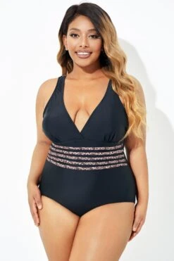 Black Trendy Leopard Printed One Piece Swimsuit 17 Black Trendy Leopard Printed One Piece Swimsuit -Maraluxe Swimwear Shop b deop180001 8