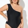 Touche One-Shoulder One Piece Swimsuit