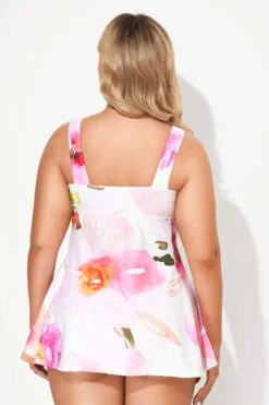 Sweetheart Neckline Tie Dye Swimdress Swimsuits 8 Sweetheart Neckline Tie Dye Swimdress Swimsuits -Maraluxe Swimwear Shop b desd001002 3