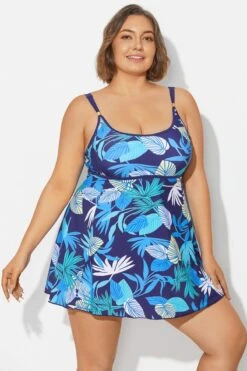 Multi Color Double Strap Lightweight Wrap Swimdress -Maraluxe Swimwear Shop b desd108002 5