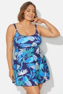 Multi Color Double Strap Lightweight Wrap Swimdress -Maraluxe Swimwear Shop b desd108002 6