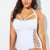 White Hollow Out Underwire One Piece Swimsuit 2 White Hollow Out Underwire One Piece Swimsuit -Maraluxe Swimwear Shop b sfop1911056 5