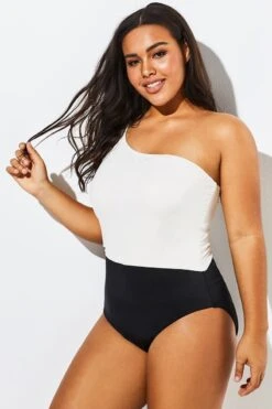 Modern One Shoulder One Piece Swimsuit For Lady -Maraluxe Swimwear Shop b sfop1911126 5