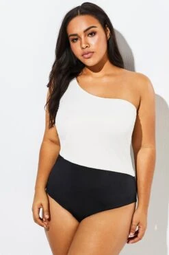 Modern One Shoulder One Piece Swimsuit For Lady -Maraluxe Swimwear Shop b sfop1911126 6