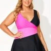 V-Neckline Criss-cross Style Women Swimdress -Maraluxe Swimwear Shop b sfsd2003099 3