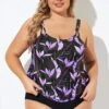 Adjustable Straps Blouson Lady Tankini Top -Maraluxe Swimwear Shop b sftan010007 1 1