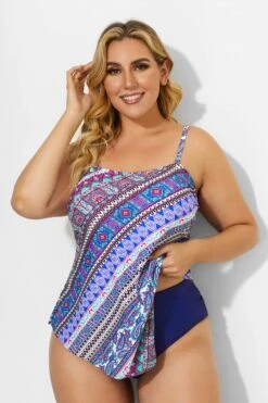 Rhythm Scarf Bandeau Vintage Women Tankini Set -Maraluxe Swimwear Shop b sftan2003030 2