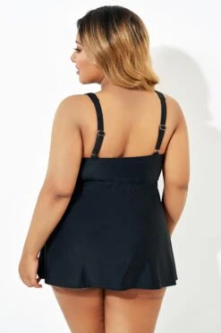Black Sweetheart Underwire Women Tankini Top -Maraluxe Swimwear Shop b sftan2003336 3