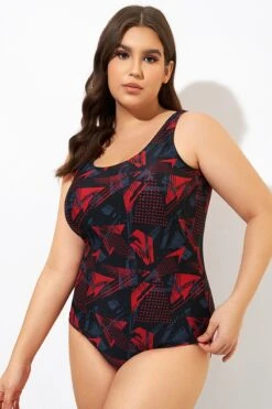 Graphic Print Sport Style One Piece Swimsuit 11 Graphic Print Sport Style One Piece Swimsuit -Maraluxe Swimwear Shop dsc00164