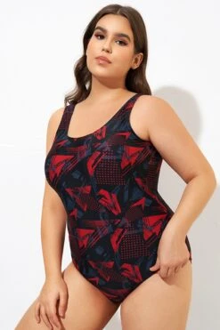 Graphic Print Sport Style One Piece Swimsuit 12 Graphic Print Sport Style One Piece Swimsuit -Maraluxe Swimwear Shop dsc00190