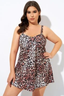 Women Adjustable Straps Two Piece Flyaway SwimDress -Maraluxe Swimwear Shop dsc08520