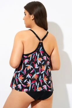 Multi Vintage Print Lady Tankini Top 8 Multi Vintage Print Lady Tankini Top -Maraluxe Swimwear Shop dsc09639