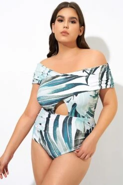 Crossover-Neck Cut Out One Piece Swimsuit -Maraluxe Swimwear Shop dsc09904