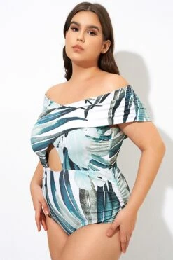 Crossover-Neck Cut Out One Piece Swimsuit -Maraluxe Swimwear Shop dsc09923